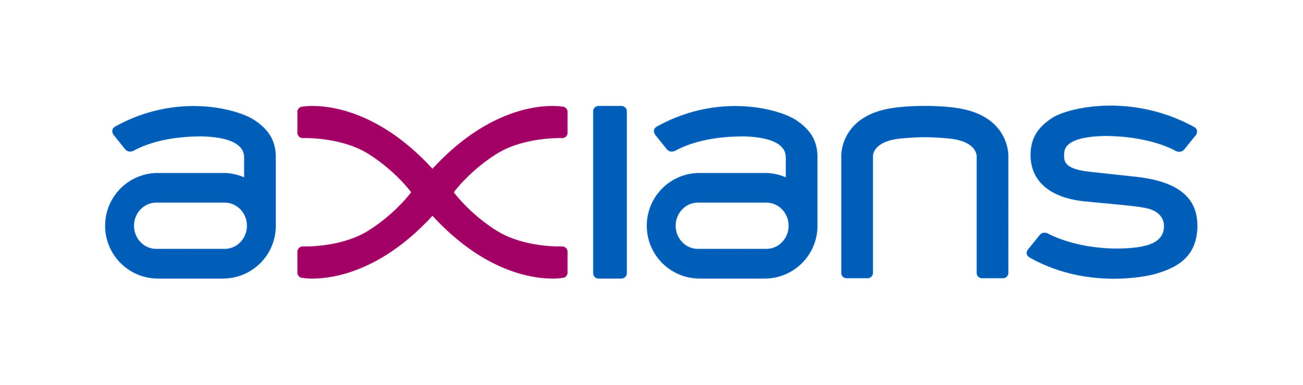 Logo van klant (Axians).