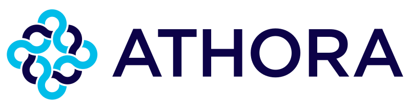 Logo van klant (Athora).