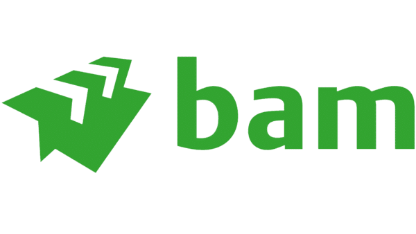 Logo van klant (BAM).