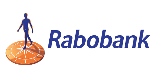 Logo van klant (Rabobank).