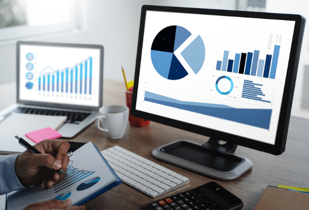 Data in Power BI.