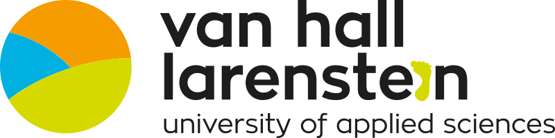 Logo van Van Hall Larenstein.